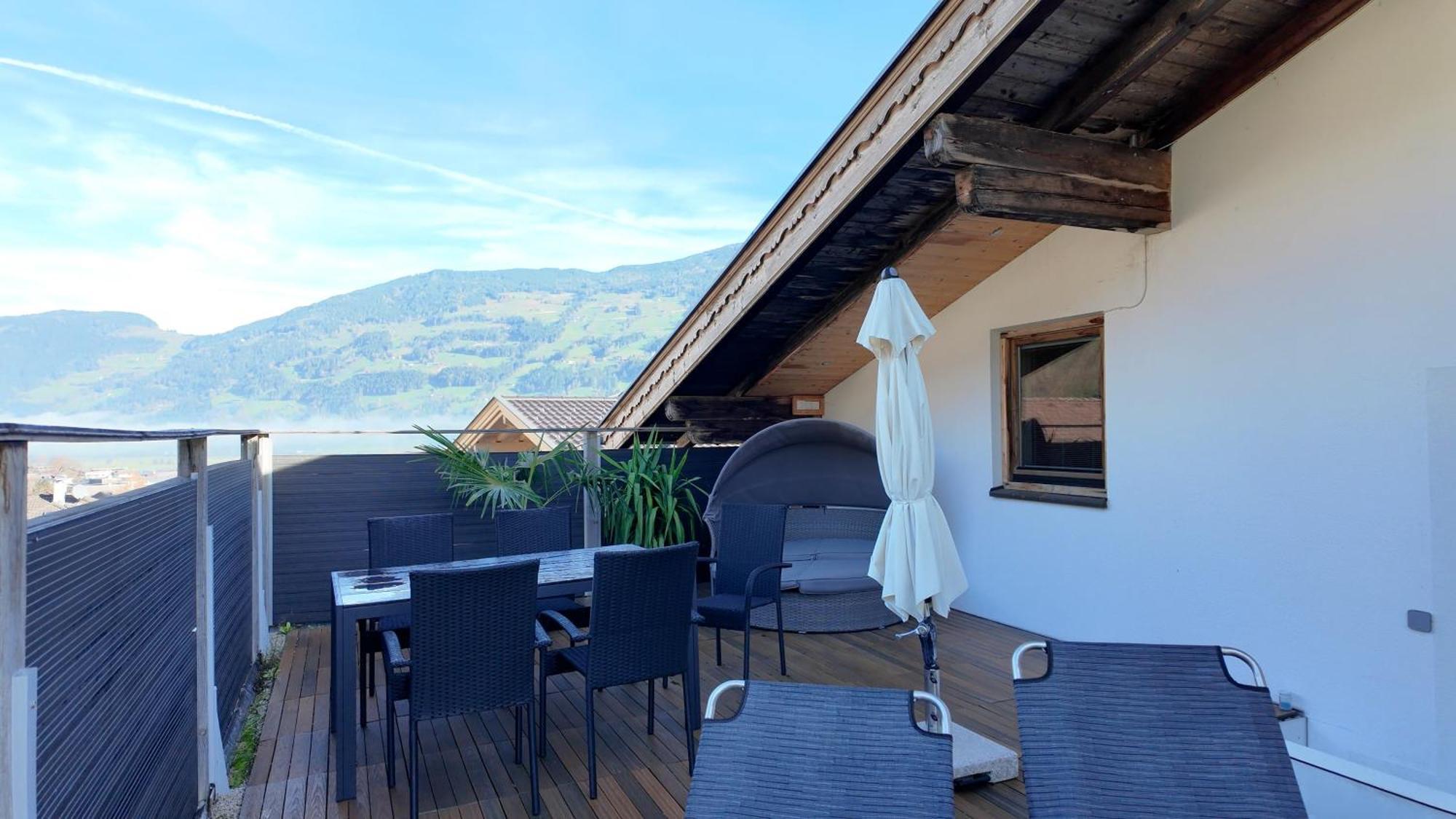 Ferienwohnung Zillertal - Schwemberger Fugen Bagian luar foto